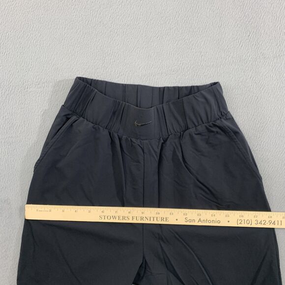 Nike Bliss Lux Training Pants Size Small Slim Fit Black AQ0294 Stretch - Picture 7 of 14